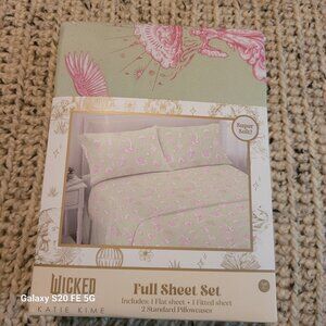 Wicked Full Size Sheet Set NWT